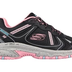 Womens Skechers Hillcrest Vast Adventure Black/Pink Size 7